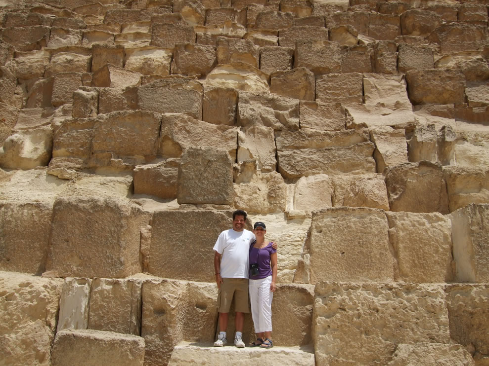Me and Sheri -- on a Pyramids