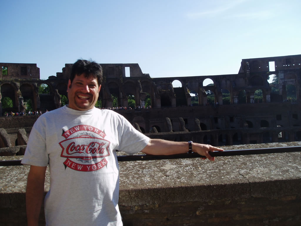 Skippy at the Colosseum